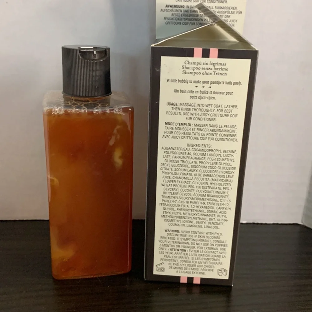 Juicy crittoure shampooch 8 Oz